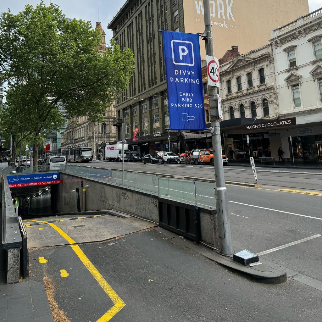 The Galleria Melbourne Car Park